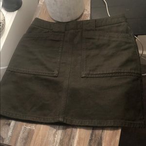 BDG dark green skirt